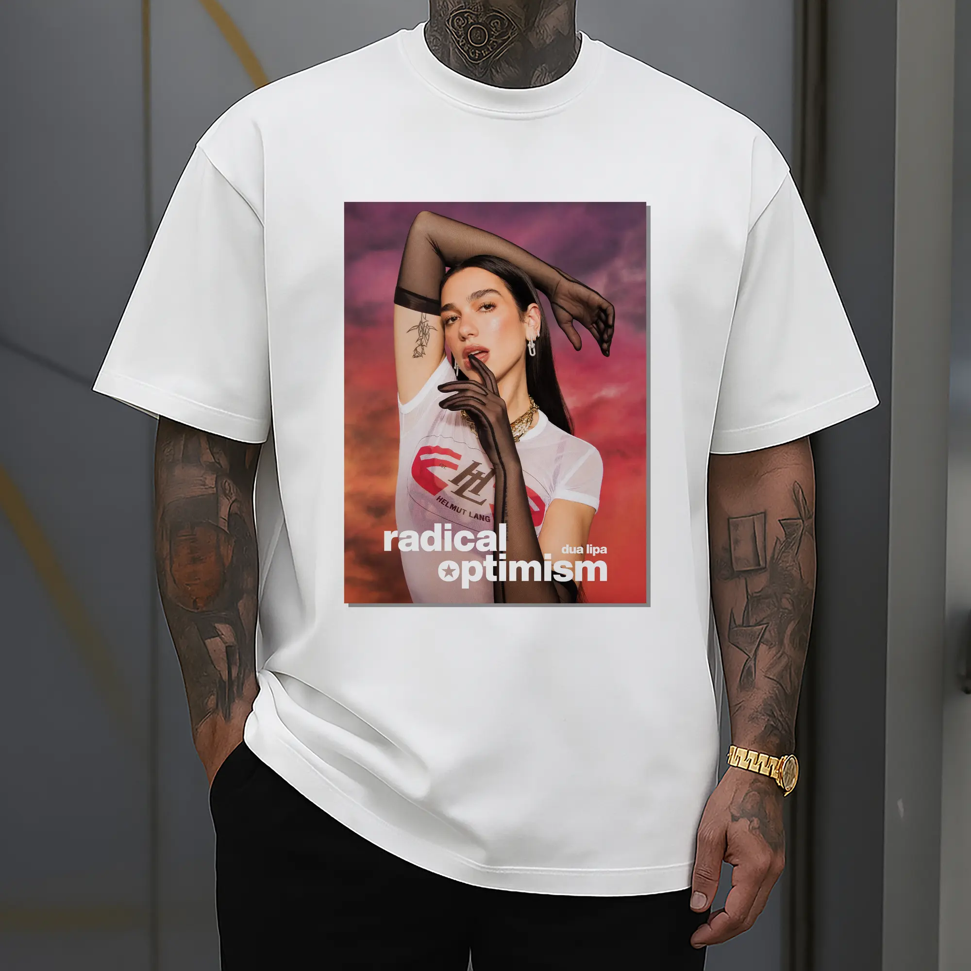 “Dua Lipa Radical Optimism” Music Fashion DIY Shirt