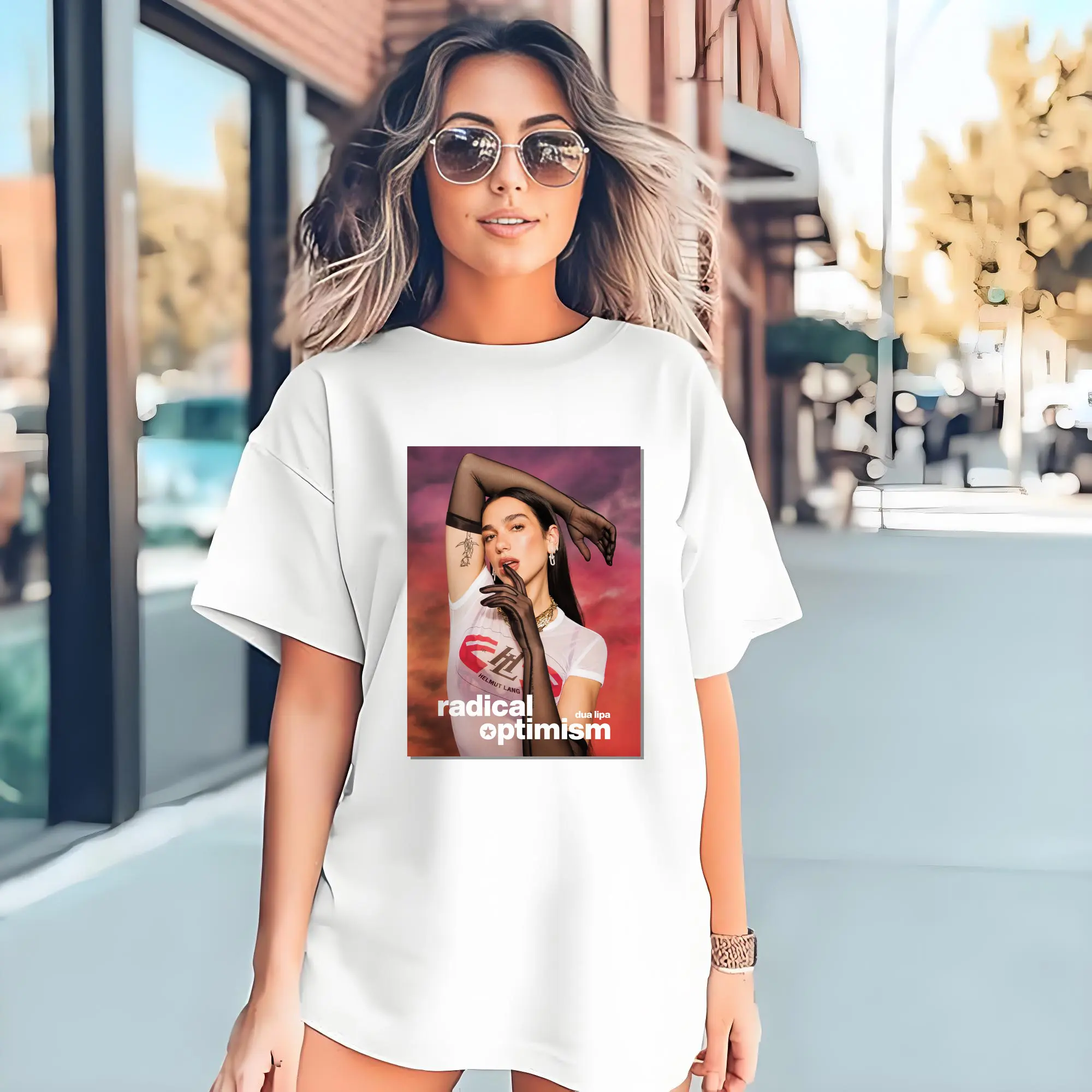 “Dua Lipa Radical Optimism” Music Fashion DIY Shirt