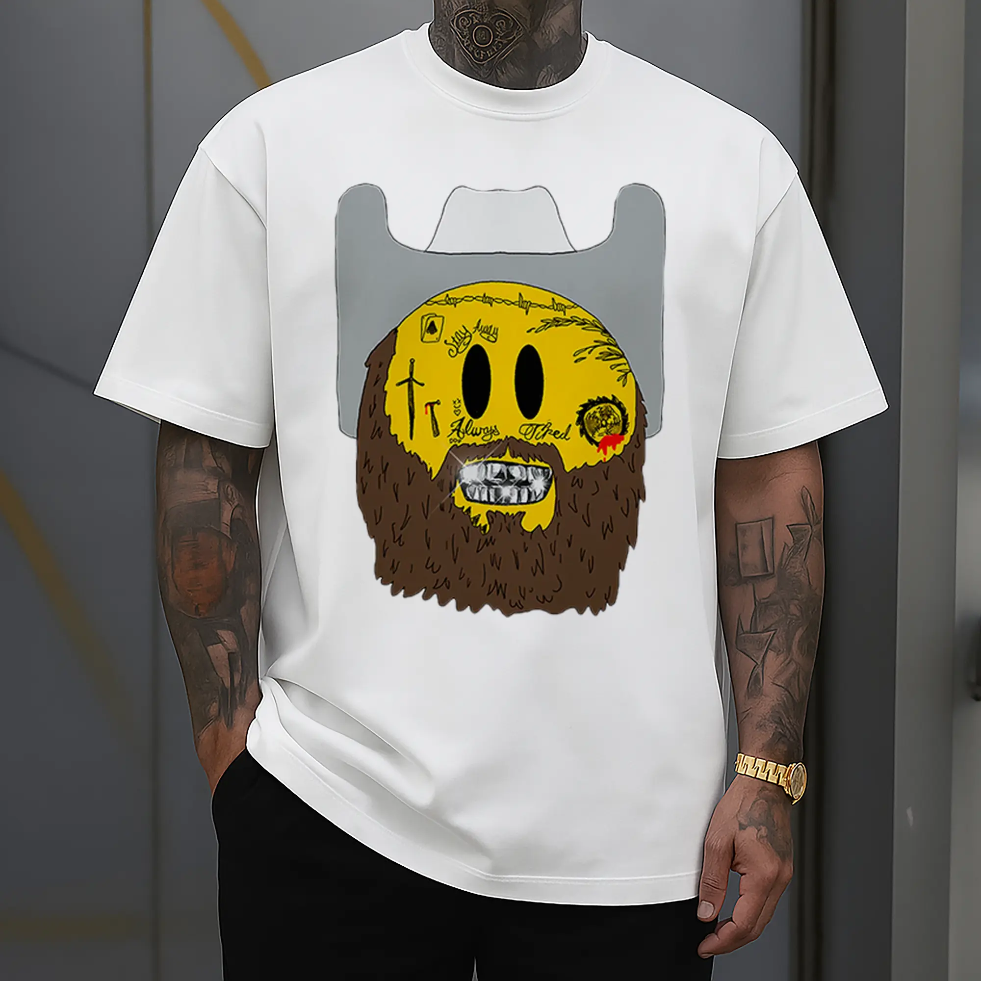 Post Malone Emoji Tour DIY Shirt