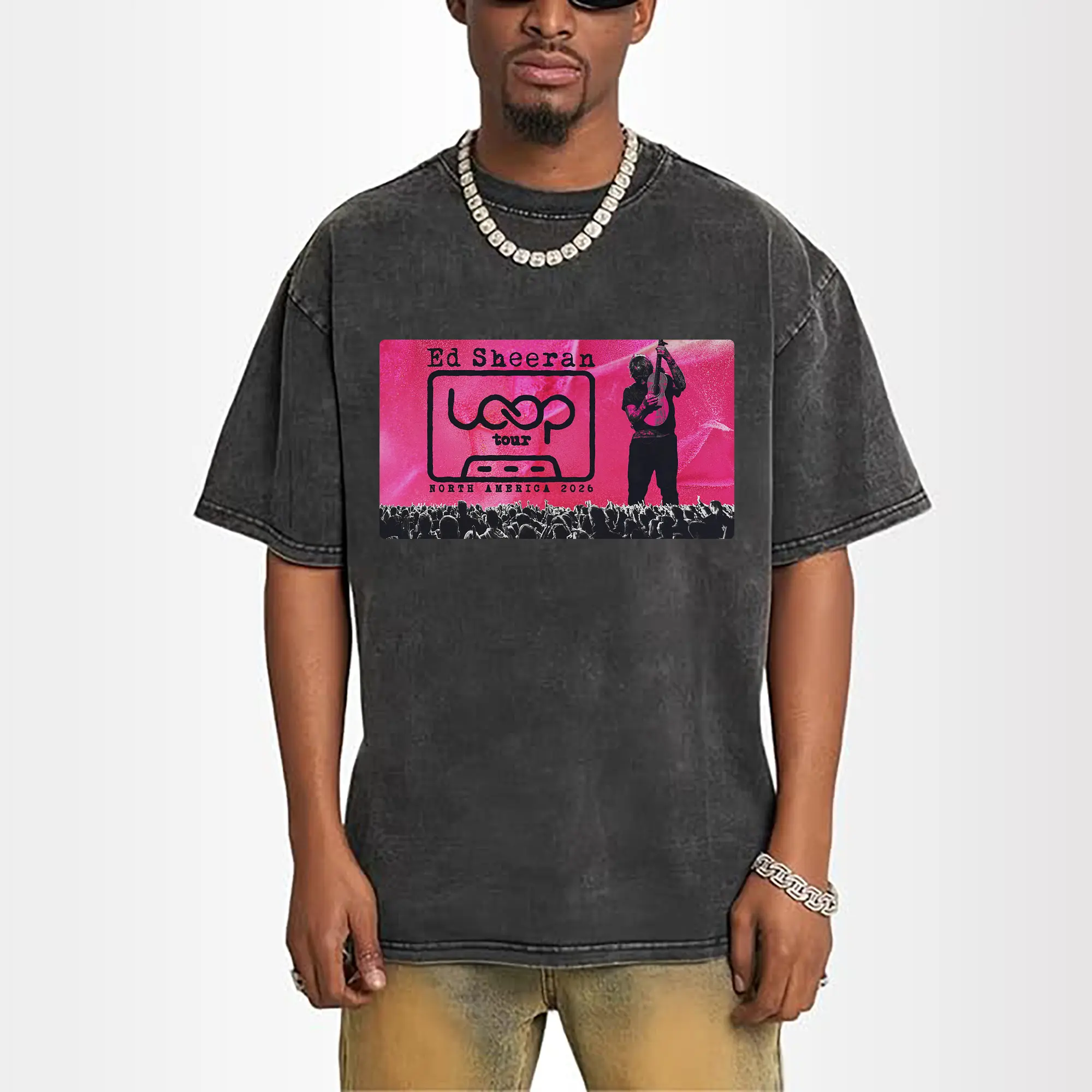 Ed Sheeran Loop Tour 2026 North America DIY Shirt