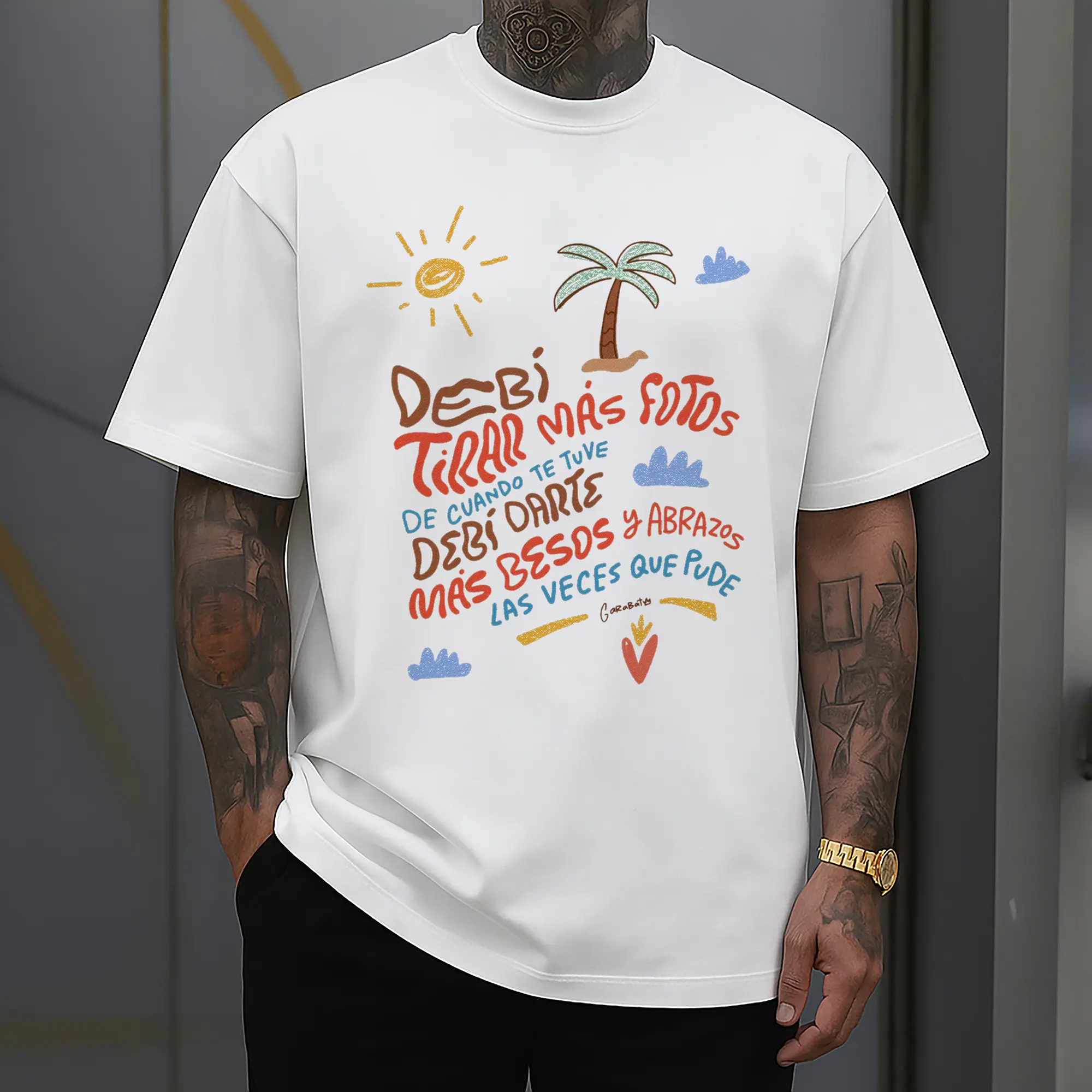 Bad Bunny “DEBÍ TIRAR MÁS FOTOS... DEBÍ DARTE MÁS BESOS Y ABRAZOS” Shirt
