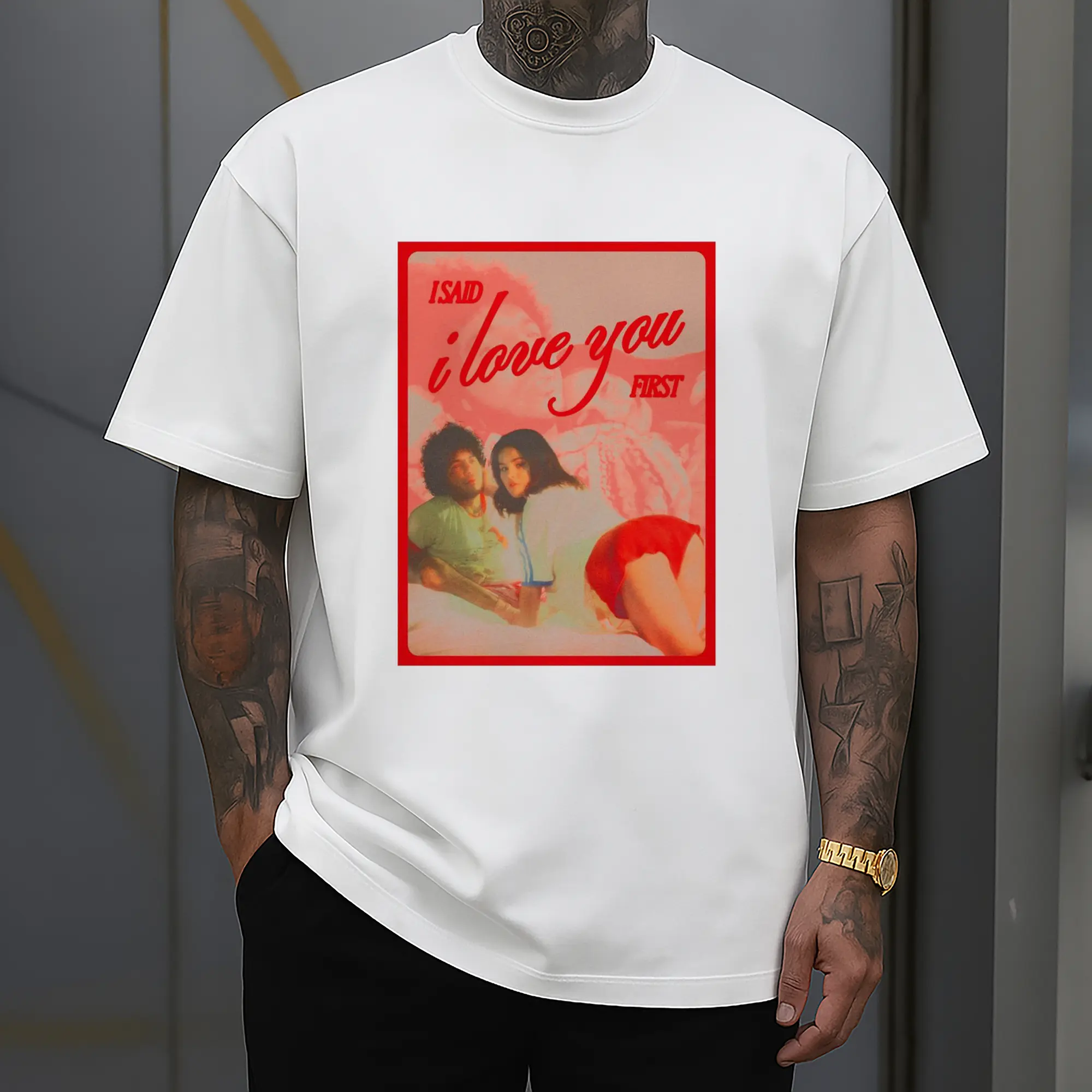 Selena Gomez “I Said I Love You First” Romantic DIY Shirt