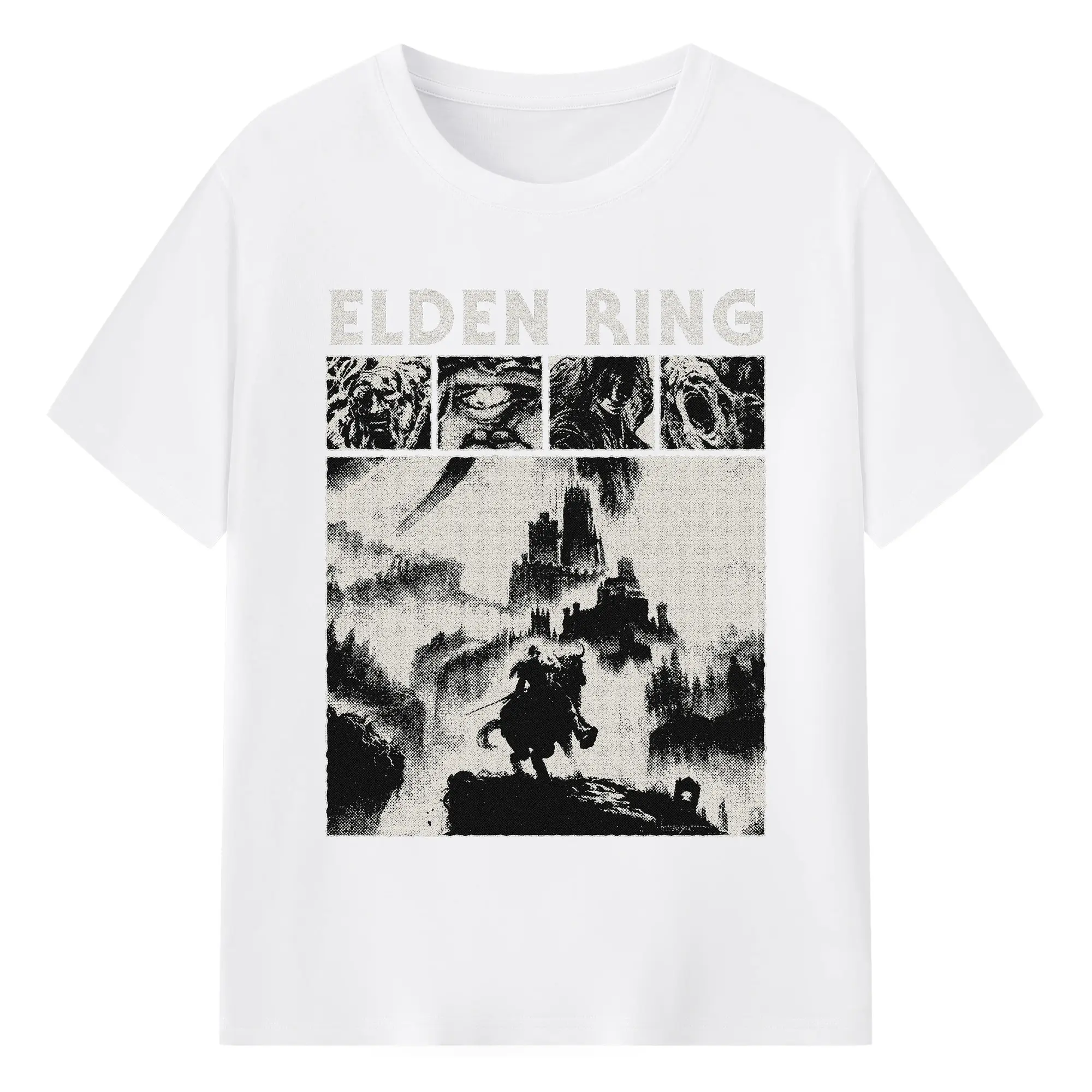 180g Cotton T-Shirt With Front Heat Transfer Print – Soft, Lightweight, Fitted Design – Comfortable Casual Wear For Sports & Everyday Use