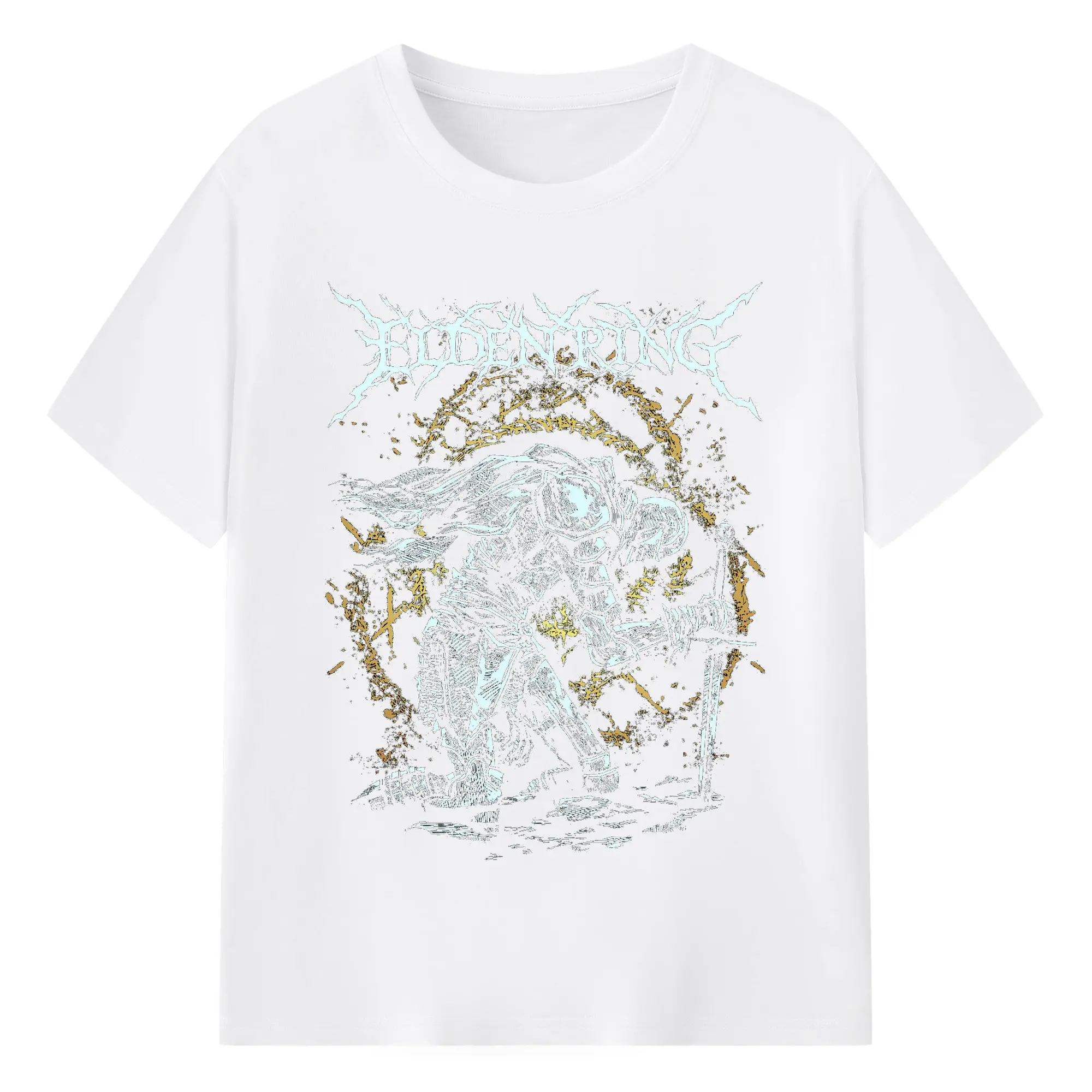 180g Cotton T-Shirt With Front Heat Transfer Print – Soft, Lightweight, Fitted Design – Comfortable Casual Wear For Sports & Everyday Use