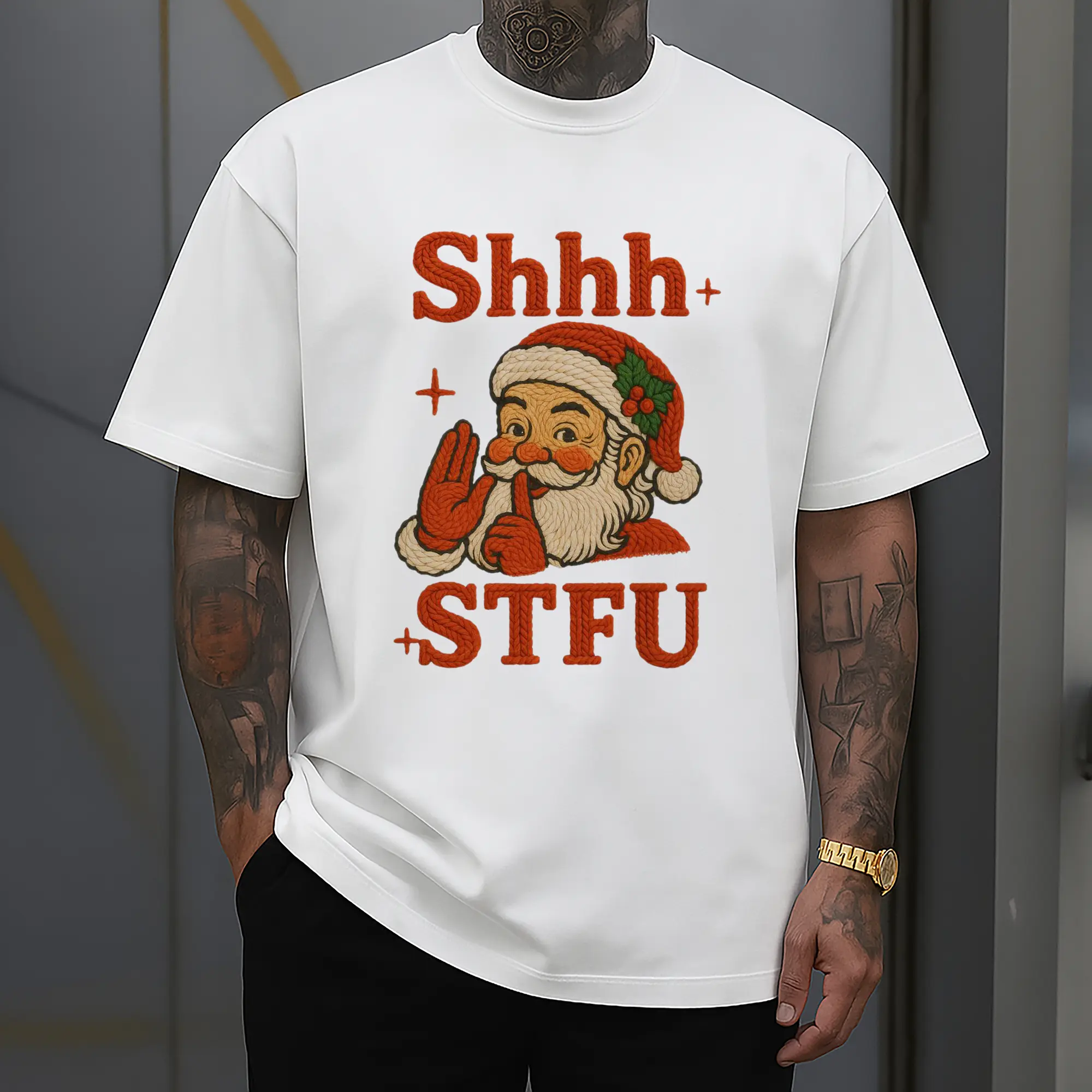 180g Cotton T-Shirt With Front Heat Transfer Print – Soft, Lightweight, Fitted Design – Comfortable Casual Wear For Sports & Everyday Use