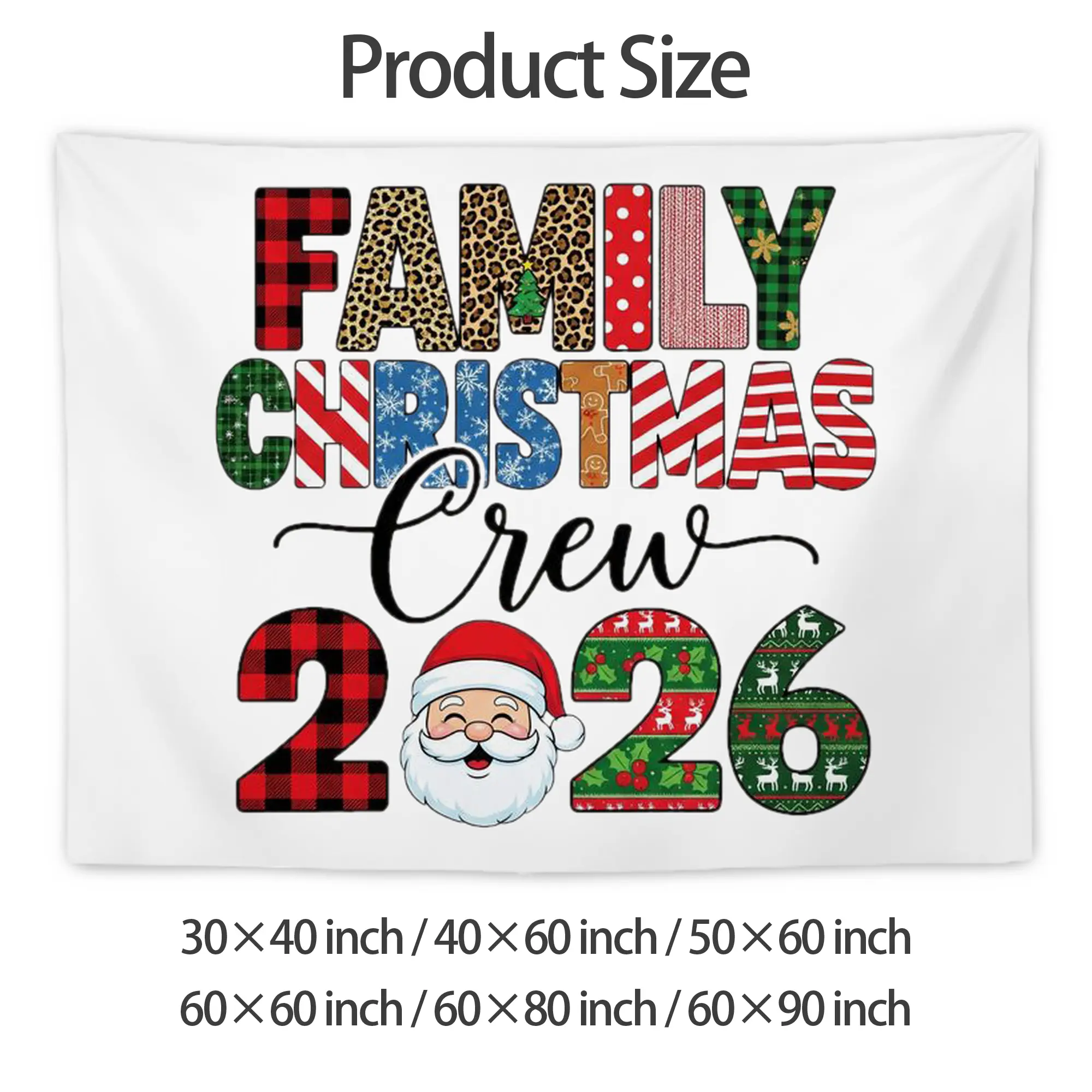 Wall Tapestry For Bedroom Aesthetic – Boho Style Polyester Fabric Wall Hanging With Hooks – 60 X 90 Inch Large Size, Lightweight, Durable, Easy To Hang